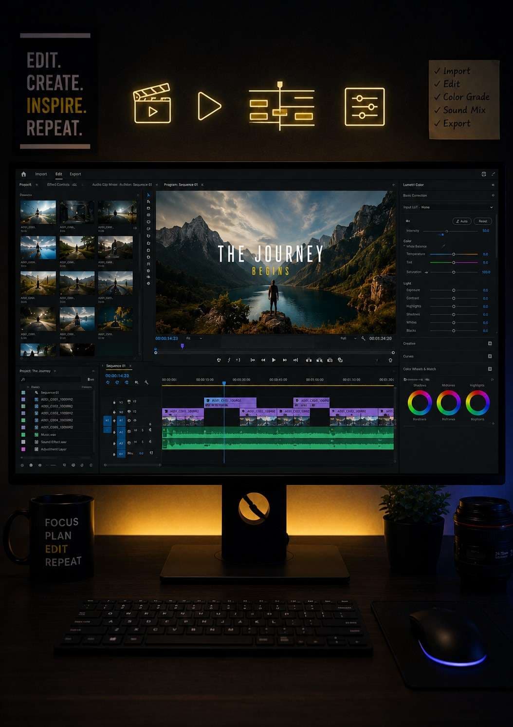 Cinematic Video Editing – Video Production